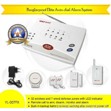 Burglar Alarm System With Listen-in (YL-007FX)